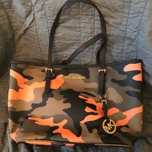 Michael Kors camo purse